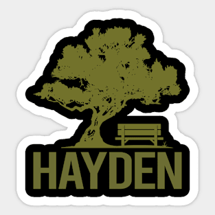 A Good Day - Hayden Name Sticker